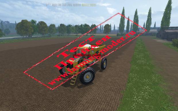 Мод "RoGator1386_Steuer_v1.0.0.2" для Farming Simulator 2015
