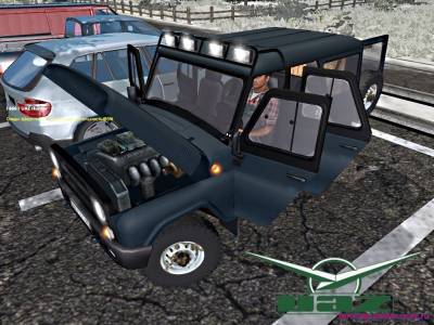 Мод "UAZ_Hunter_v2" FarmingSimulator2015