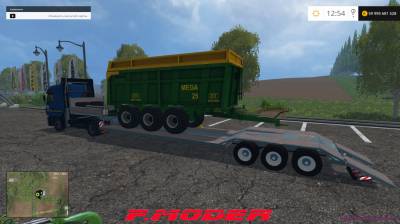 Мод "TSL_LowLoader_Anhaenger" для Farming Simulator 2015