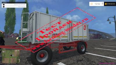 Мод "Kroeger_Agroliner_HKD_302_white_1_1" для Farming Simulator 2015