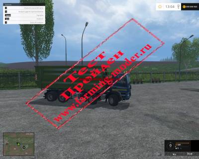 Мод "TATRA PHOENIX 8×8 AGRO TRUCK IT-RUNNER" для Farming Simulator 2015