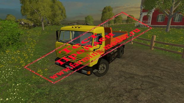 Мод"Kamaz_43255_WR" для Farming Simulator 2015