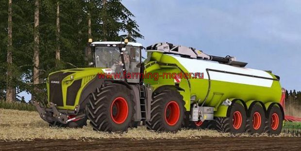 Мод "CLAAS XERION 5000 WASHABLE(WHEEL SHADER)" для Farming Simulator 2015