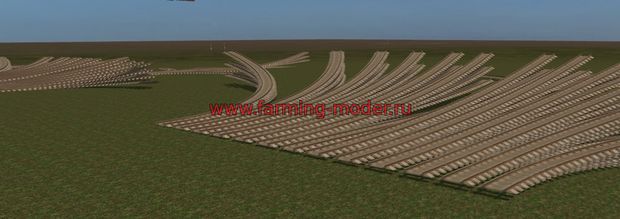 Объект I3D "Railroad Tracks Set V 1.0" для FS - 2017