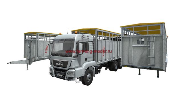 Пак mod "Fliegl Animal Transport V 1.0" для FS 2017