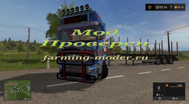 Мод "Scania 700 Evo Schubert Edit v 0.8" для FS-2017