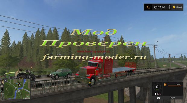 Мод "PETERBILT 388 V1" для FS-2017