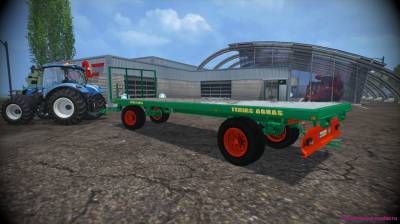 Мод "Aguas_Tenias_Plataforma_2Ejes" для Farming Simulator 2015