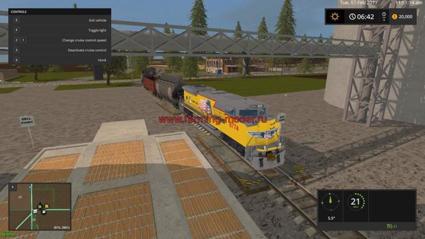 FS17 UNION PACIFIC TRAIN V1