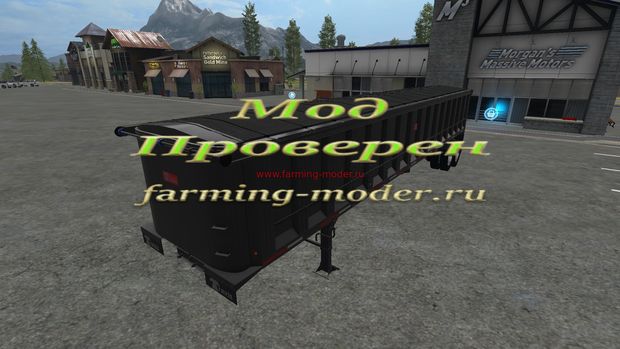 Мод "FS17_Travis_Classic_EndDump" для Farming Simulator 2017