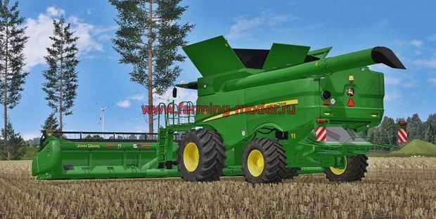 Мод "JOHN DEERE S690I V 1.0" для FS-2017