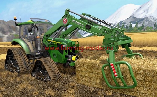 Mod Tractor JOHN DEERE 5M SERIES V 2.5 FINAL for Farming Simulator 2017