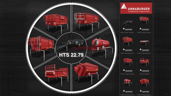 Мод "Annaburger HTS 22.79 Base Transporter" для FS-2017