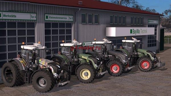 Мод "FENDT VARIO 900 V 4.2" для FS-2017