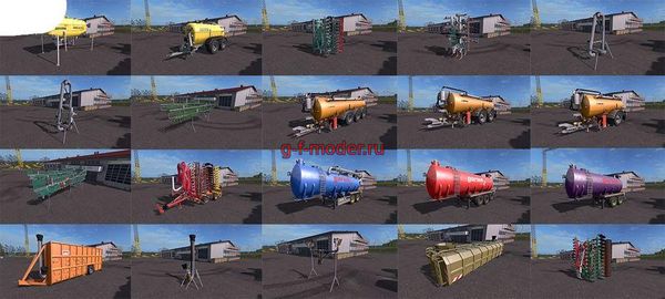 Мод PACK "SLURRY V7.0.0.2" для FS-2017