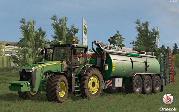 Мод "John Deere 8370R V1.0.0" для FS-2017