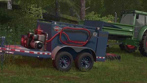 Мод "FIELD SERVICE TRAILER V1.1.0.1" для FS-2017