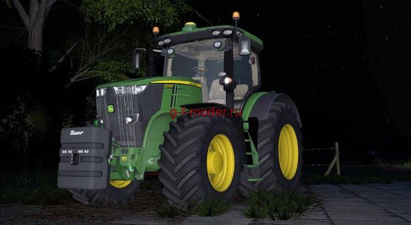 Мод "JOHN DEERE 7XXX R V3.0" для FS-2017