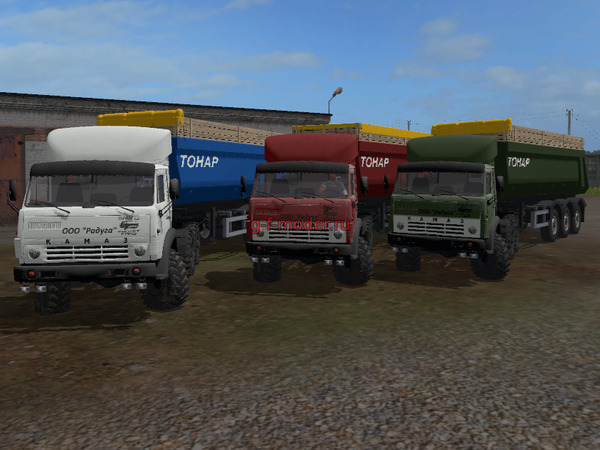 Мод "MR KAMAZ 4310 V 1.0" для FS-2017