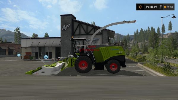 Мод "Claas Jaguar 900 Final V3.0" для FS-2017