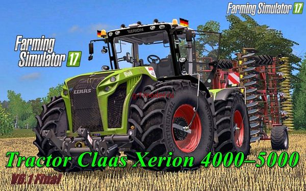 Мод "Claas Xerion 4000-5000 v6.1" для FS-2017