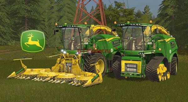 Мод "JOHN DEERE 8000 FINAL V4.0" для FS-2017