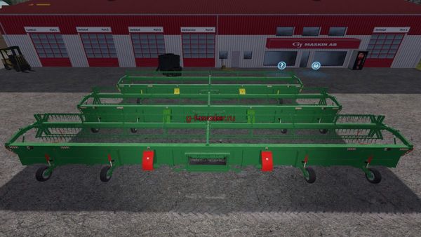 СельТех "MIDWEST DURUS HEADERS PACK V 1.0" для FS-2017