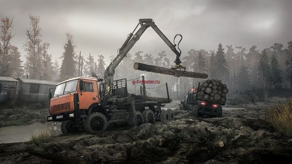 Spintires: MudRunner [Update 8 + 2 DLC] (2017) PC | RePack от xatab