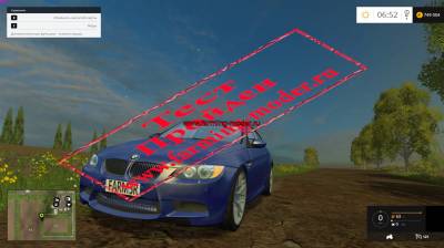 Мод "BMW_M3_20081 V3.0" для Farming Simulator 2015