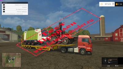 Мод "Broshuis_Tieflader_by_L33T_Community_V1_2." FarmingSimulator2015