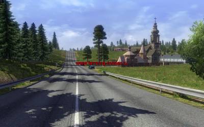 Мод *Rus Map v1.4.9* для Euro Truck Simulator 2