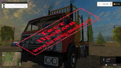 Мод "Kamaz lesnik v1.0" для Farming Simulator 2015