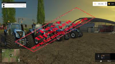 Мод Pac"NEW HOLLAND T8 final" FarmingSimulator2015