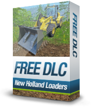 Мод "FREE DLC - New Holland Lader" для Farming Simulator 2015