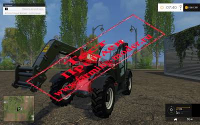 Мод "ManitouMLT735_V1" для Farming Simulator 2015