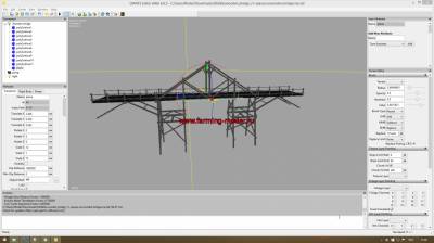 Объект "wooden_bridge_v1" Farming Simulator 2015