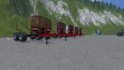 Мод "Wood Trailer TM12 V 0.9.1" для Farming Simulator 2015