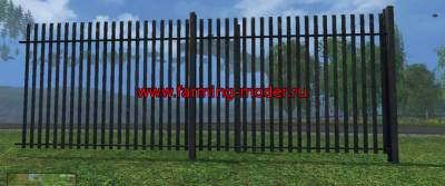 Мод объект "IndustrialFences" для Farming Simulator 2015