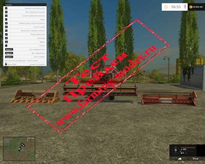 Мод "DON 1500A COMBINE" для FarmingSimulator2015